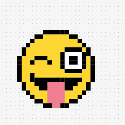 Emoji mit Zunge