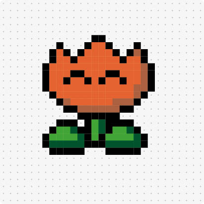 Blume orange