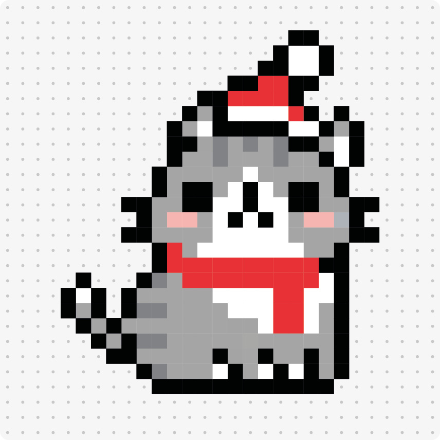 Weihnachtskatze